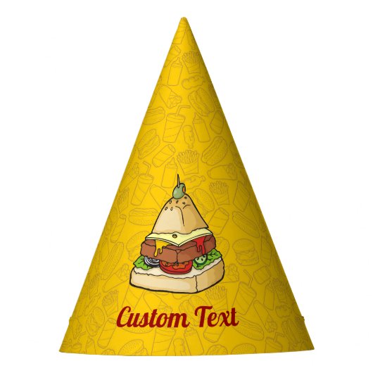 Chapeaux De Fètes Pyramide alimentaire plus saine (Devant)