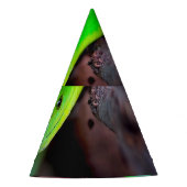 Chapeaux De Fètes Python de serpent vert (Devant)