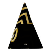 Chapeaux De Fètes Quarantième rayure de chevron de l'anniversaire (Droite)