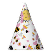 Chapeaux De Fètes Queen BEES Cute BFF, Baby Girl, Girly Toxits Rose (Droite)