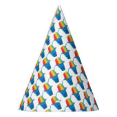 Chapeaux De Fètes Rainbow Hawaii Rainbow Shave Ice Dessert Hawaii (Gauche)