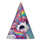 Chapeaux De Fètes Rainbow Royalty Unicorns (Gauche)