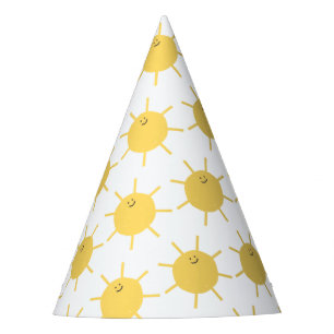 Chapeaux De Fètes Ray of Sunshine Thème Petit soleil Anniversaire