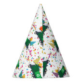 Chapeaux De Fètes Recyclage Motif de la fête des camions à ordures (Dos)