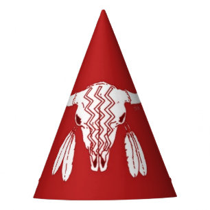 Chapeaux De Fètes Red Ghost Dance Buffalo casquettes