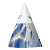 Chapeaux De Fètes Réflexions bleu ciel et océan (Dos)