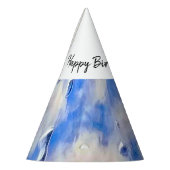 Chapeaux De Fètes Réflexions bleu ciel et océan (Gauche)