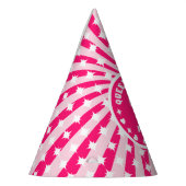 Chapeaux De Fètes Reine Des Coeurs Rose Rétro Anniversaire (Gauche)