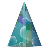 Chapeaux De Fètes Requin d'anniversaire Personnalisé (Dos)