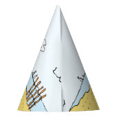 Chapeaux De Fètes Retraite | Snoopy & Woodstock sur la plage (Dos)