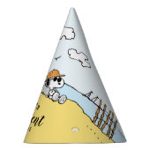 Chapeaux De Fètes Retraite | Snoopy & Woodstock sur la plage (Droite)
