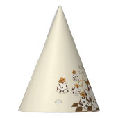 Chapeaux De Fètes Retro Cowboy Halloween À damiers Motif Anniversair (Gauche)