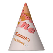 Chapeaux De Fètes Retro Super une marguerite Première partie d'anniv (Droite)