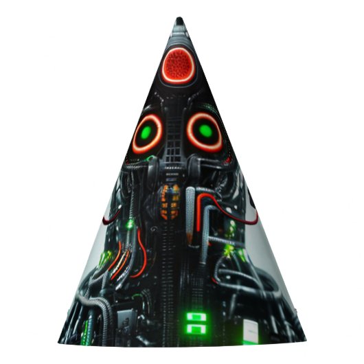 Chapeaux De Fètes Robot 5 casquettes (Devant)