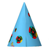 Chapeaux De Fètes Rooster portugais avec cadeaux (Dos)