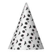 Chapeaux De Fètes Rose chinois noir et blanc d'ours panda (Gauche)