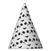 Chapeaux De Fètes Rose chinois noir et blanc d'ours panda (Droite)