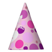 Chapeaux De Fètes Rose et pourpre de fille d'anniversaire de (Droite)