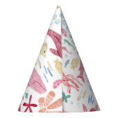 Chapeaux De Fètes Rose Sous La Mer Anniversaire (Dos)