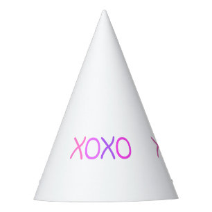 Chapeaux De Fètes Rose, violet et lavande Xoxo joli drôle