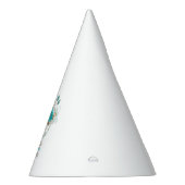 Chapeaux De Fètes Roses turquoise avec touches (Droite)