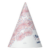 Chapeaux De Fètes Rouge, Blanc & Deux ! 4 juillet 2e anniversaire (Gauche)