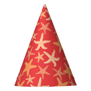 Chapeaux De Fètes Rouge Starfish