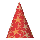 Chapeaux De Fètes Rouge Starfish (Droite)