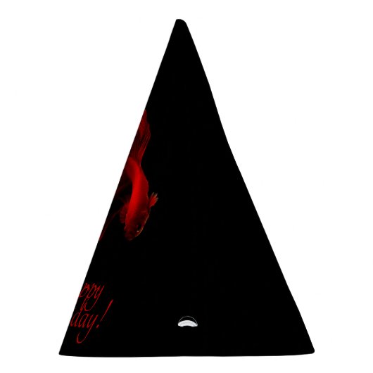 Chapeaux De Fètes Ruby Red Siamese Lutter contre le poisson (Droite)