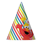 Chapeaux De Fètes Rue Sésame | Elmo - Anniversaire Arc-en-ciel (Gauche)
