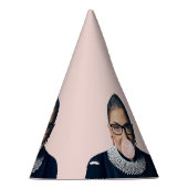 Chapeaux De Fètes Ruth Bader Ginsburg souffler rose bulle gomme (Droite)