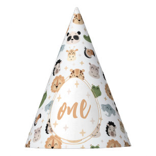 Chapeaux De Fètes safari animal 1er anniversaire garçon casquette pa