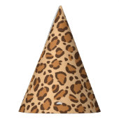 Chapeaux De Fètes Safari Animaux léopard Anniversaire (Gauche)
