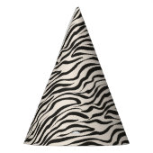 Chapeaux De Fètes Safari Animaux Zebra (Gauche)