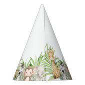 Chapeaux De Fètes Safari Aventure 1er anniversaire (Dos)