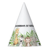 Chapeaux De Fètes Safari Aventure 1er anniversaire (Devant)