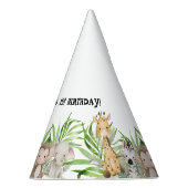 Chapeaux De Fètes Safari Aventure 1er anniversaire (Droite)