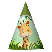 Chapeaux De Fètes Safari Birthday Giraffe (Devant)