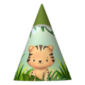 Chapeaux De Fètes Safari Birthday Tiger (Devant)