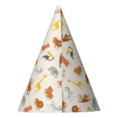 Chapeaux De Fètes Safari Jungle Animals (Dos)