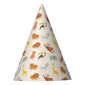 Chapeaux De Fètes Safari Jungle Animals (Devant)