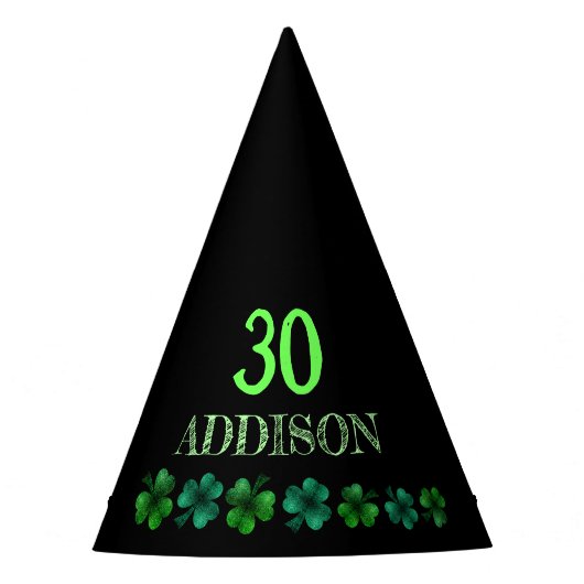 Chapeaux De Fètes Saint Patrick Day Anniversaire Faisons shamrock (Devant)