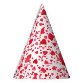 Chapeaux De Fètes Saint-Valentin Coeurs de Confetti Rouge (Gauche)