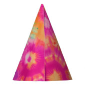 Chapeaux De Fètes Salutations au Nouvel An Cravate-Dye Photo Turquoi (Dos)