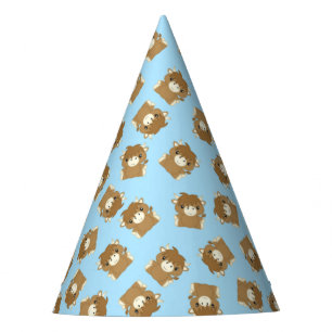 Chapeaux De Fètes Scottish Highland Coo Cow fête d'anniversaire