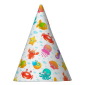 Chapeaux De Fètes Sea Creatures Anniversaire Baby shower de fête (Droite)
