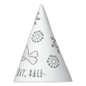 Chapeaux De Fètes Seal fête d'anniversaire - Couleur votre propre Ca (Droite)