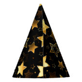 Chapeaux De Fètes Seamless pattern with Golden Stars (Dos)