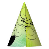 Chapeaux De Fètes Section Trumpet Musique verte (Dos)