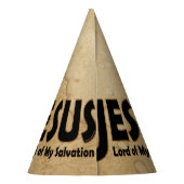 Chapeaux De Fètes Seigneur de JÉSUS de salut (Dos)